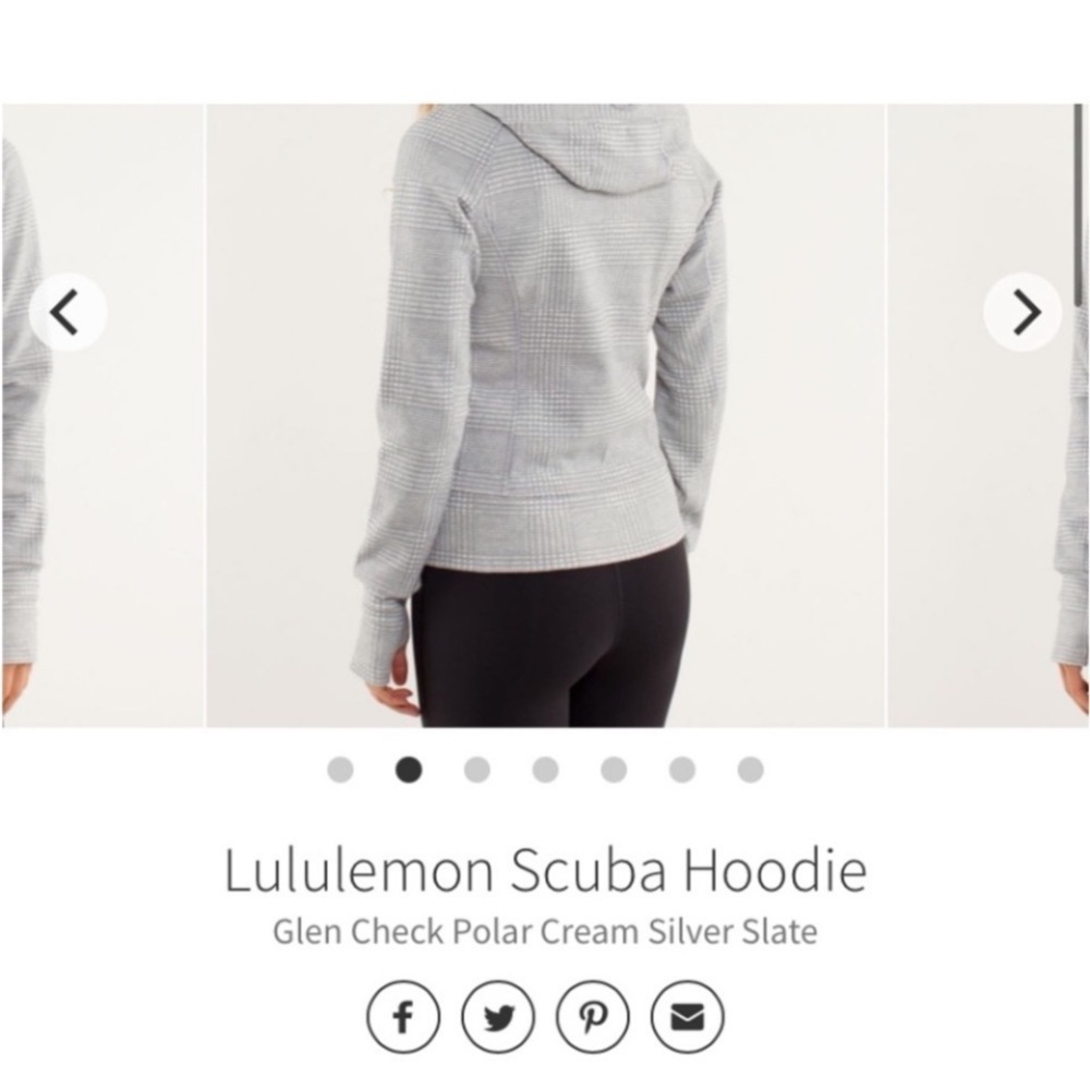 Lululemon Athletica Gray and Cream Jacket - Picture 6 of 13